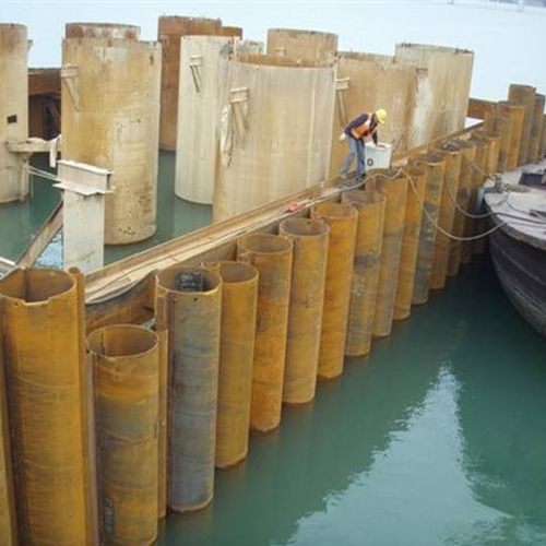 恩施钢护筒现场安装